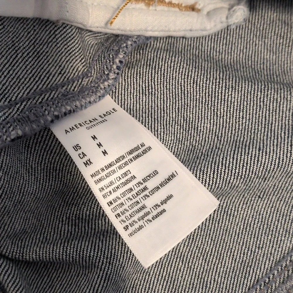 American Eagle Denim Longline Vest Size Medium - Picture 6 of 7